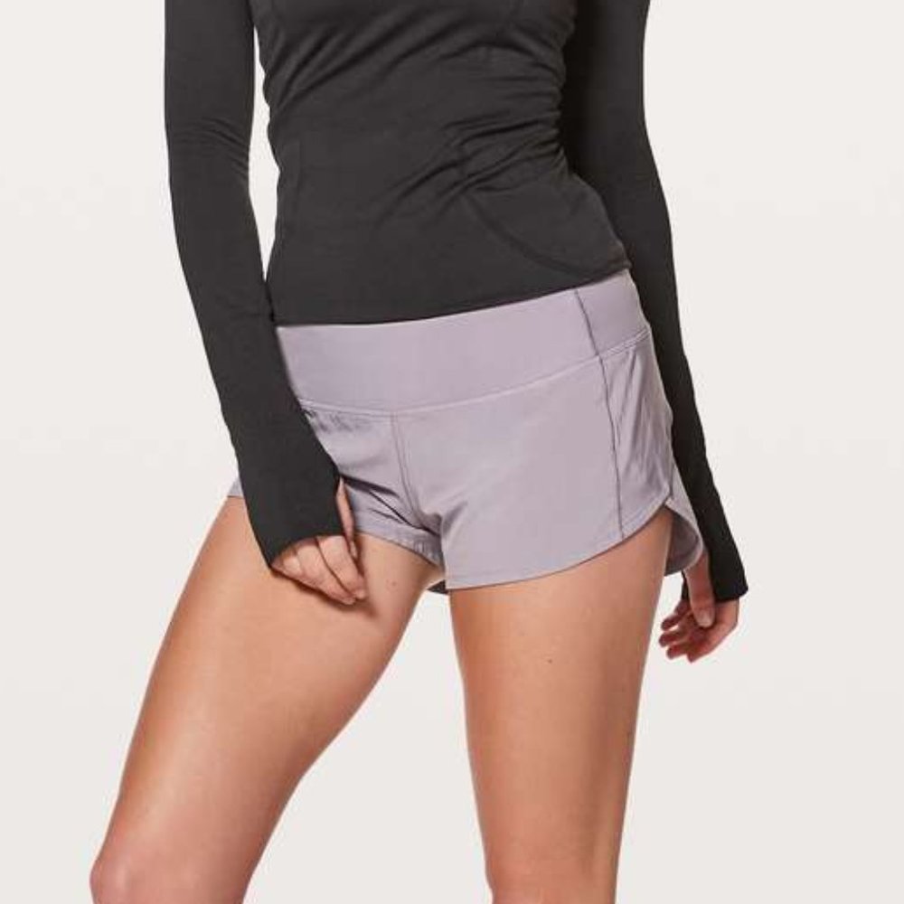 Lululemon Speed Up Short 2.5" Dusty Dawn